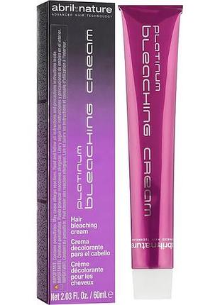Осветляющий крем для волос abril et nature platinum bleaching cream 60 ml