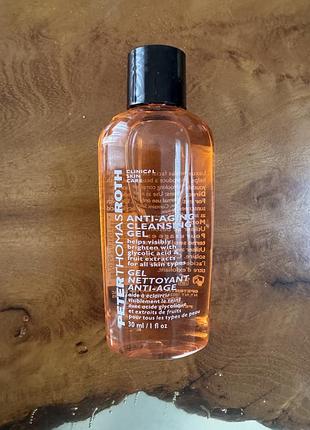 Засіб людля вмивання peter thomas roth, 30 ml, з кислотами, новий