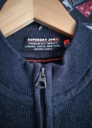 Superdry фирменный теплый шерстяной свитер размер подростковый на 12-14лет4 фото