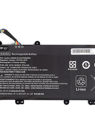Акумулятор powerplant для ноутбуків hp sg03-3s1p 11.1v 5100mah