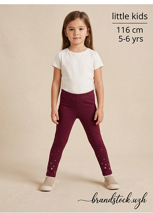 Утепленные лосины на 4-6 лет 116 см