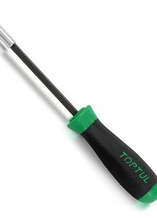 Викрутка-бітотримач з магнітом toptul 1/4"x240 мм ftba0824