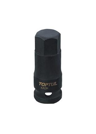 Головка ударна toptul 3/4" hex 22 мм kadh2422