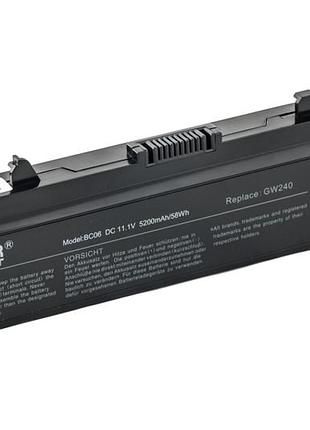 Аккумулятор powerplant для ноутбуков dell inspiron 1525 (rn873, de 1525, 3s2p) 11.1v 5200ma