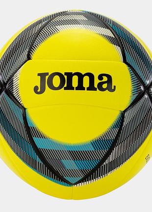 Мяч футбольный joma evolution iii желтый, черный, синий уни 5 401240.061.5