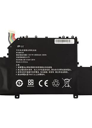Акумулятор powerplant для ноутбуків xiaomi mi air 12.5 (r10b01w) 7.4v 4800mah