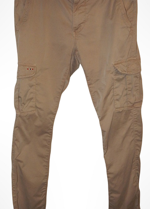 Брюки chino cargo slim fit napapijri. size w34 l34/50