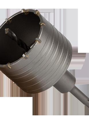 Коронка по бетону ø80×70мм 10 зубцов + хвостовик 110мм sds-plus grad (1514405)