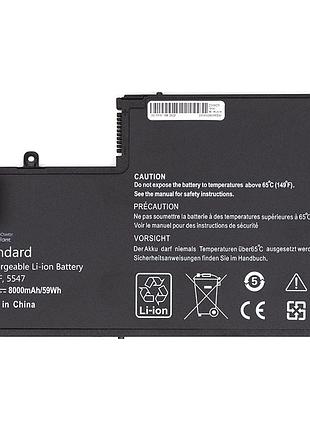 Акумулятор powerplant для ноутбуків dell inspiron 15-5547 (trhff) 7.4v 8000mah