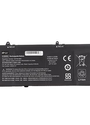 Акумулятор powerplant для ноутбуків hp pavilion 15-cs1000 series (lg04xl) 14.8v 4100mah
