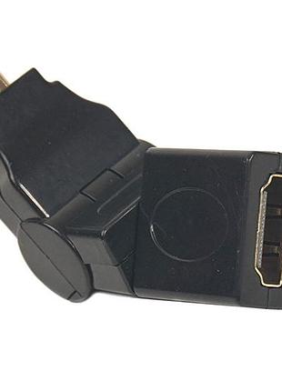 Перехідник powerplant hdmi af - micro hdmi am, 360 градусів