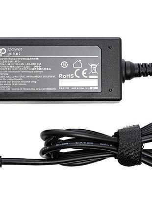 Блок живлення для ноутбуків powerplant ibm/lenovo 220v, 20v 45w 2.25a (4.0*1.35)