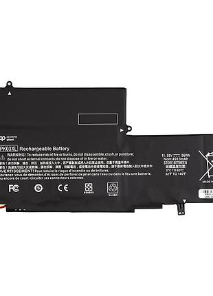 Акумулятор powerplant для ноутбуків hp spectre pro x360 g1 (pk03xl) 11.55v 4913mah