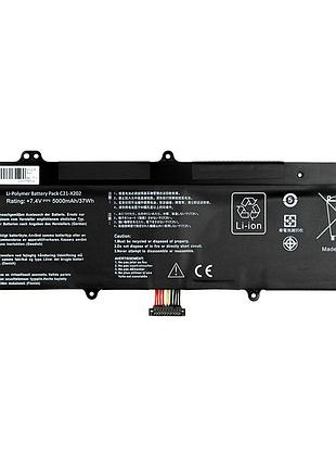 Акумулятор powerplant для ноутбуків asus vivobook s200e series (c21-x202) 7.4v 5000mah