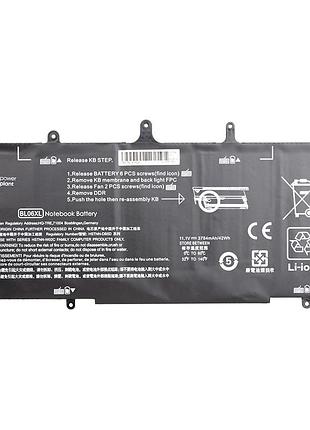 Акумулятор powerplant для ноутбуків hp elitebook folio 1040 g1 (bl06xl) 11.1v 3784mah