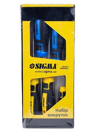 Набор отверток 5шт crv mega sigma (4009021) 6