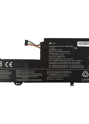 Акумулятор powerplant для ноутбуків lenovo ideapad yoga 720-12ikb (l17l3p61) 11.4v 2000mah