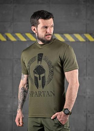 Тактическая потоотводящая футболка oblivion spartan масло дл6583(41 - 01)