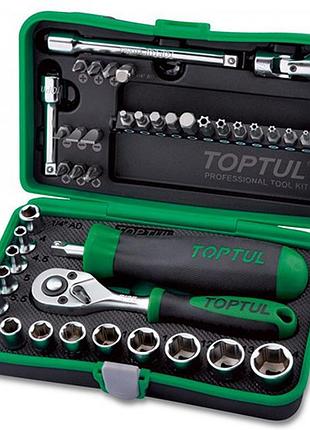 Профессиональный набор инструмента toptul 1/4" 41ед. gadw4101