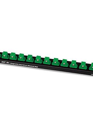 Планка-держатель для головок магнитная 1/4"*260*14pcs toptul pbkb2b2614