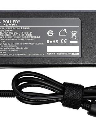 Блок питания для ноутбуков powerplant ibm/lenovo 220v, 19.5v 120w 6.15a (6.3*3.0)