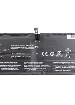 Акумулятор powerplant для ноутбуків lenovo yoga 2 pro 13 series (l12m4p21) 7.4v 6400mah