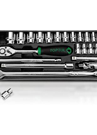 Набор инструмента в ложементе 1/2" 24ед. toptul gcat2402