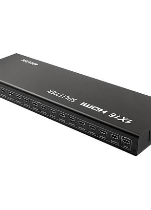 Сплітер powerplant hdmi 1x16 v1.4, 3d, 4k/30hz (hdsp16-v1.4)
