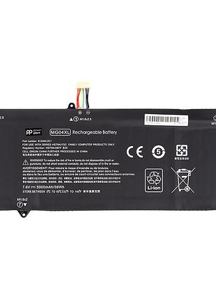 Акумулятор powerplant для ноутбуків hp elite x2 1012 g1 (mg04) 7.6v 5000mah