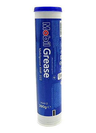 Смазка литиевая консистентная в тубе 390г mobilgrease xhp 220 (франция) mobil-xhp220