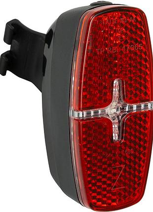 Задний велосипедный фонарь hismart led, 2xaaa, ipx5