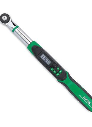 Моментный цифровой ключ toptul 10-200нм (двустороннего действия) 1/2" dt-200i4