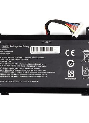 Аккумулятор powerplant для ноутбуков hp omen 17 (fm08) 14.8v 5200mah, 16 pin
