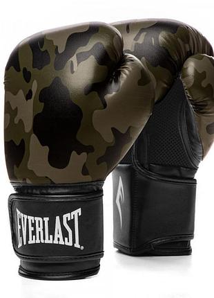 Чоловічі / жіночі рукавиці боксерські еверласт оригінал everlast spark training gloves камуфляж уні 14 унцій p00002415