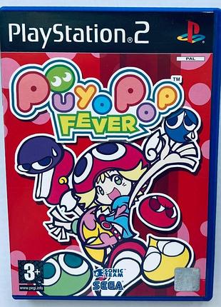 Puyo pop fever, б/в, англійська версія - диск для playstation 2
