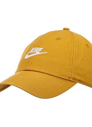 Мужская / женская бейсболка найк оригинал nike u nsw h86 futura wash cap 913011-786