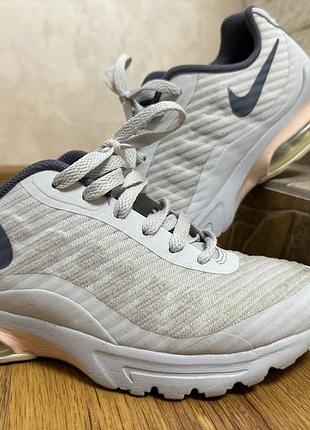 Кросівки nike air сірі (оригінал) спортивні, жіночі, 25,5 см