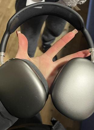Беспроводные наушники p9 черные airpods max bluetooth wsh гарнитура на кнопочном управлении качественные