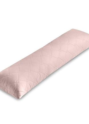 Подушка длинная ideia 40x140 - cube для сна и отдыха бежевая