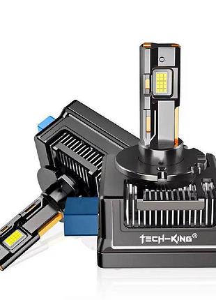 D1s led лампы 150w 18000lm с обманкой canbus (комплект 2-шт)