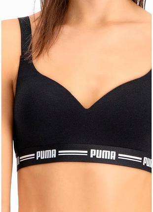 Бюстгальтер мягкая чашка р.хс puma women's padded bra