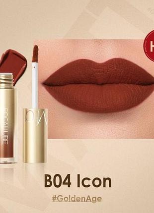 Рідка матова помада для губ focallure glorious matte b04 icon,