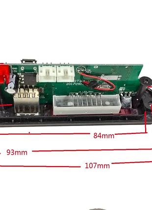 Bluetooth 5-15v модуль,usb/mp3/aux и приемник fm декодер мп33 4