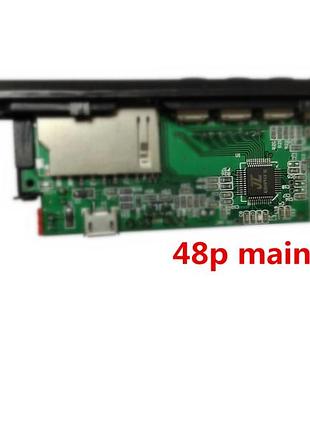 Bluetooth 5-15v модуль,usb/mp3/aux и приемник fm декодер мп33 7