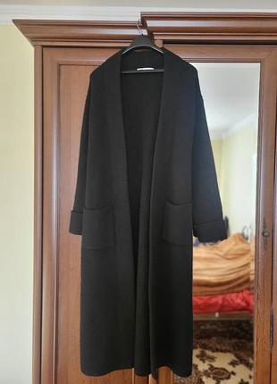 Zara зара кардиган пальто альпака