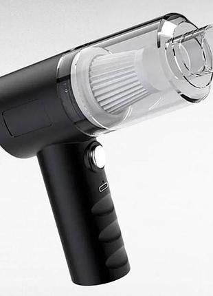 Автомобильный беспроводной пылесос 3в1 vacuum cleaner as-228 черный top shop ua_