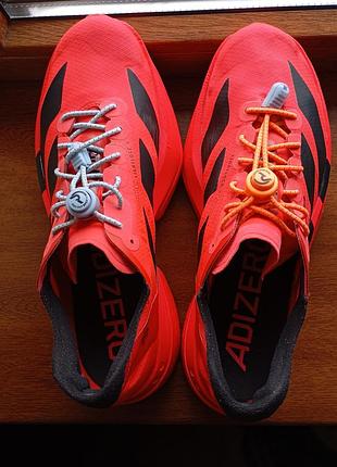 Кросівки adizero adios pro 4 jr6356 оригінал р.41 червоні бігові ...