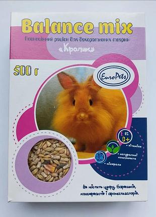 Balance mix корм для декоративних тварин кролик, 500 г