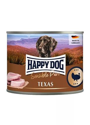 Happy dog sens pure вологий корм для собак з індичкою, 200 г