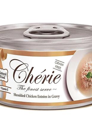 Cherie signature gravy mix влажный корм для кошек с курицей в соусе, 80 г